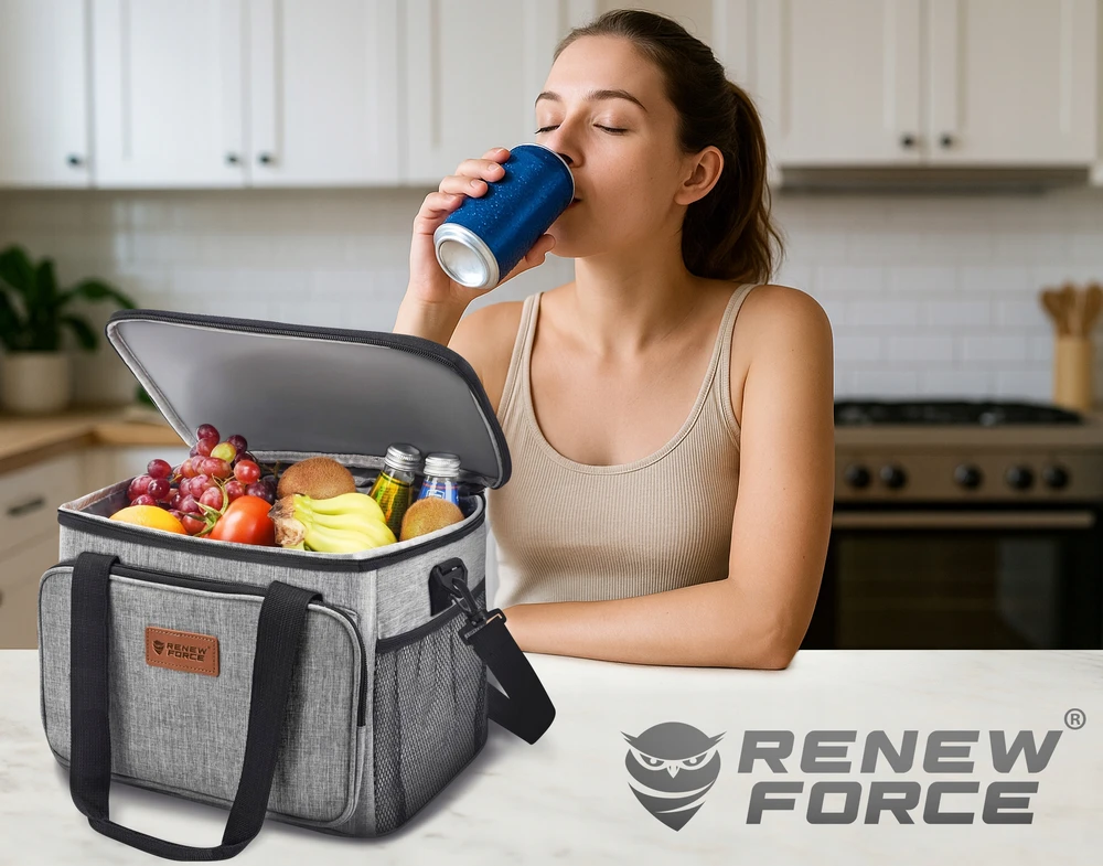 Renew Force THERMAL PICNIC BEACH BAG 29L Travel Tourist 2 NEMOKAMAI Įdėklai