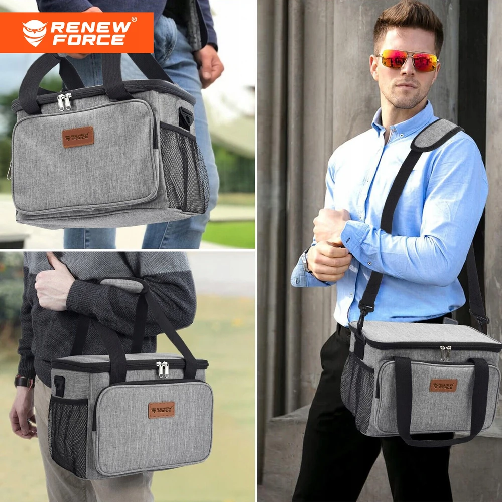 Renew Force THERMAL PICNIC BEACH BAG 29L Travel Tourist 2 NEMOKAMAI Įdėklai
