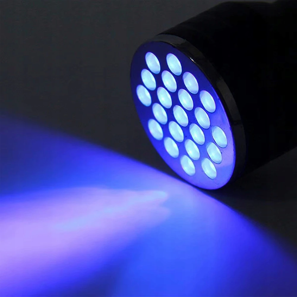 Renew Force UV BIRŠTYNAS GINTARO DETEKTORIUI NAGŲ nešvarumų detektoriumi 21LED