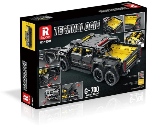 REOBRIX 11001 G700 statybiniai blokeliai Statinė versija (2162vnt)
