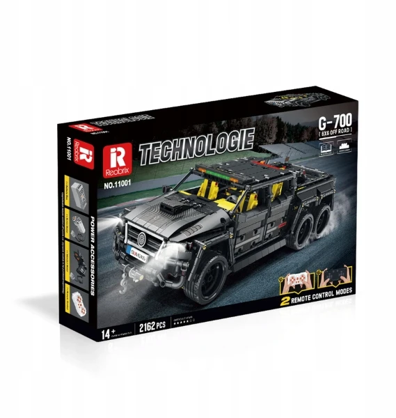 REOBRIX 11001 G700 statybiniai blokeliai Statinė versija (2162vnt)