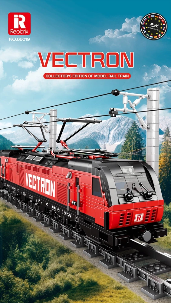 REOBRIX 66019A statybiniai blokai Vectron lokomotyvas (1889vnt.)