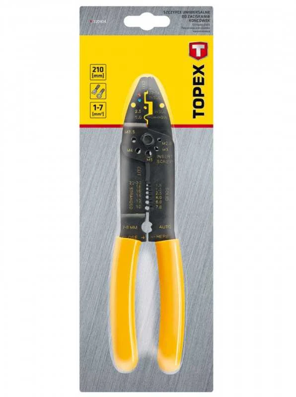 Topex Kabelių replės 250 mm 0,75-6 mm²
