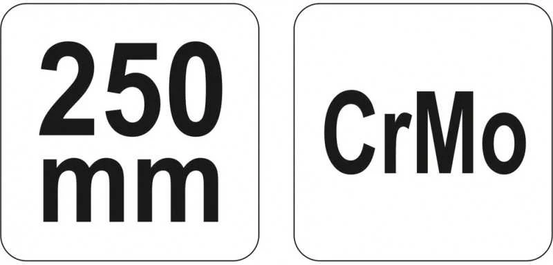 Replės užspaudimo CrMo Yato | 250mm