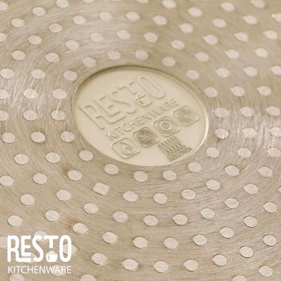 RESTO RAN ORO ATSPARUS ILDAS 28CM INDUKCINIS ALIUMININIS 4.1L DANGIS