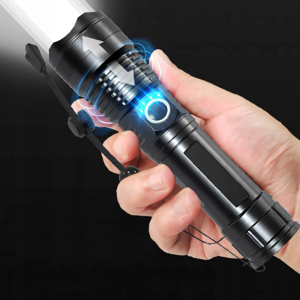 Retoo Taktinis žibintuvėlis BrightCore XHP90