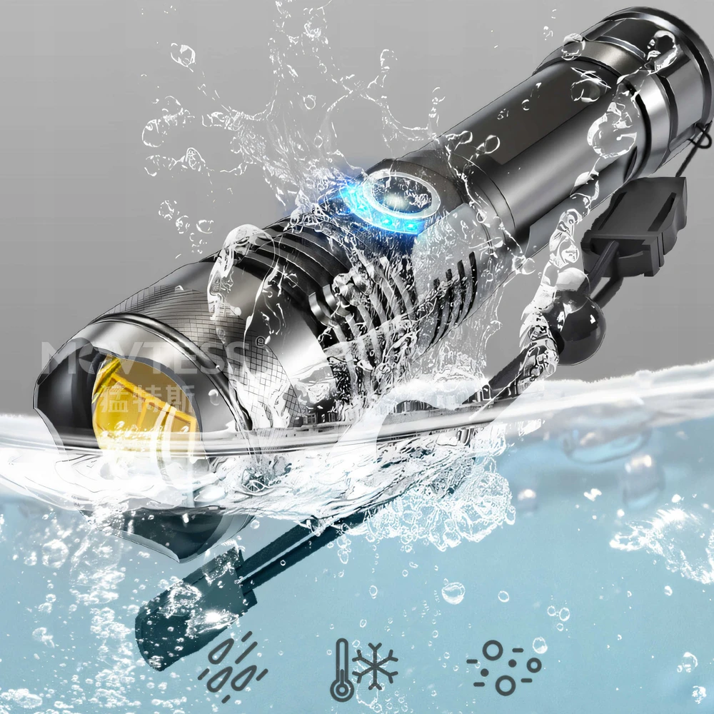Retoo Taktinis žibintuvėlis BrightCore XHP90