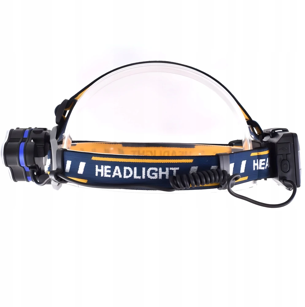 Retoo Žibintuvėlis ant galvos LumoBeam, 8 LED + COB