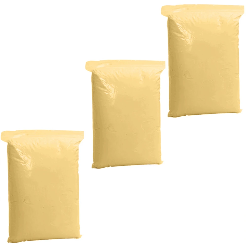 Retoo Piasek Kinetinis smėlis, geltonas magiškas, 3kg, baseino kastuvas dėžutėje - d007, geltonas smėlis