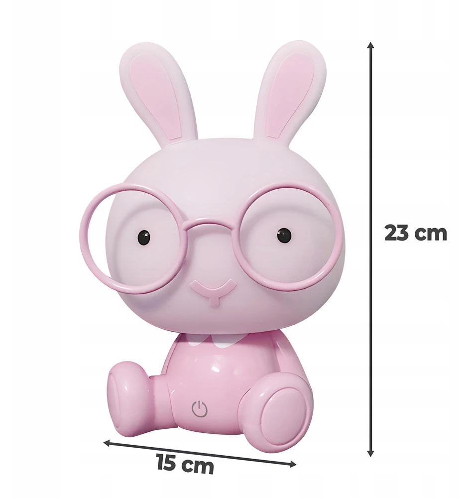 Retoo Vaikiškas naktinis šviestuvas BunnyGlow