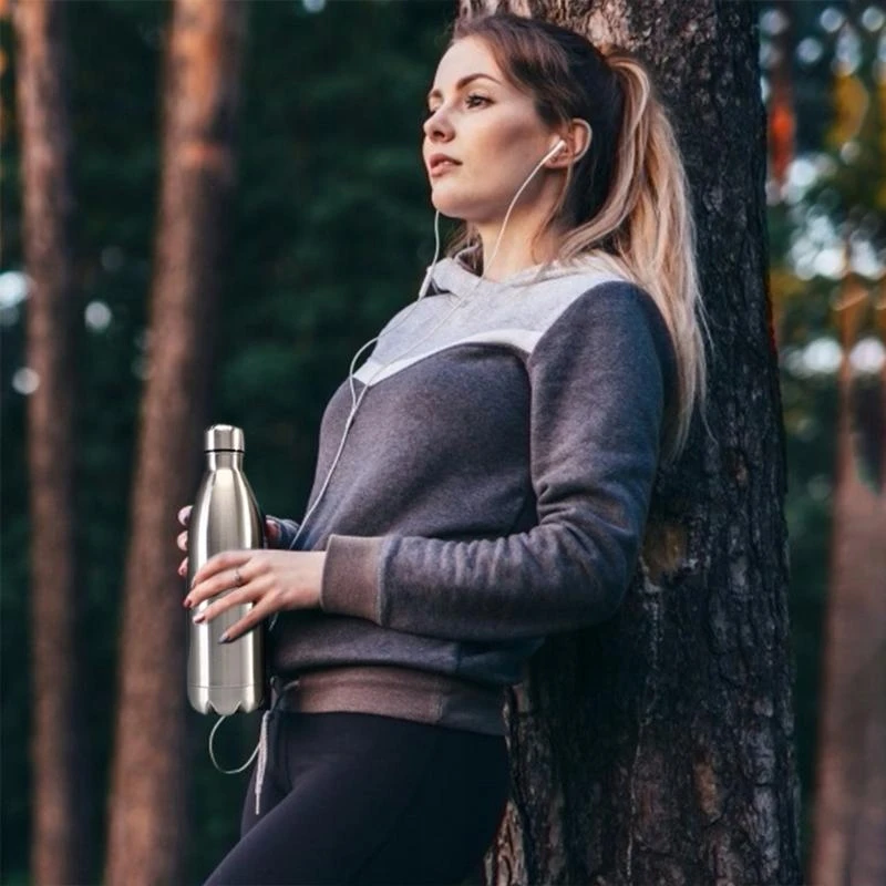 Kaitlentė Retoo TERMINIS BUTELAS TERMINIS BUTELAS VANDENIUI KAVAI NERŪDijančio plieno termosas 500ml