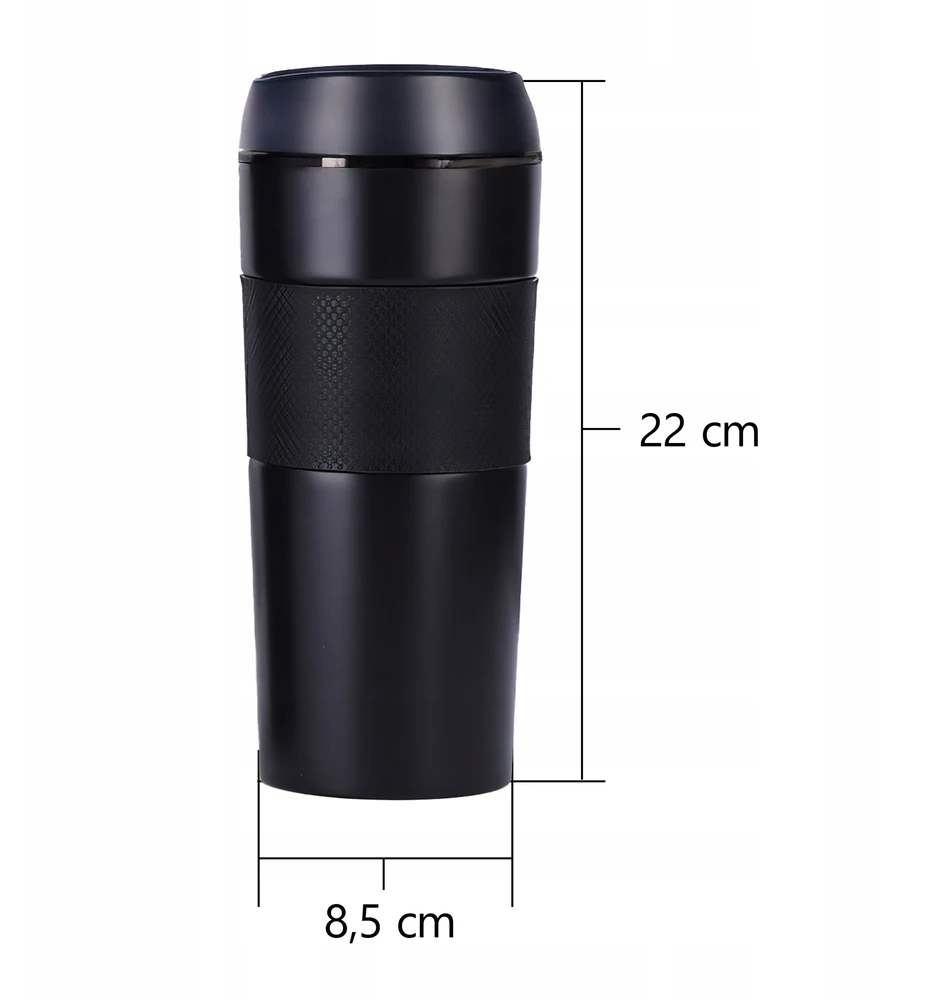 Retoo TERMINIS PUODLAS TERMINIS TERMO KARŠTAMS GĖRIMAMS IKI 24 VALANDŲ, 400 ml, ARBATA, KAVA