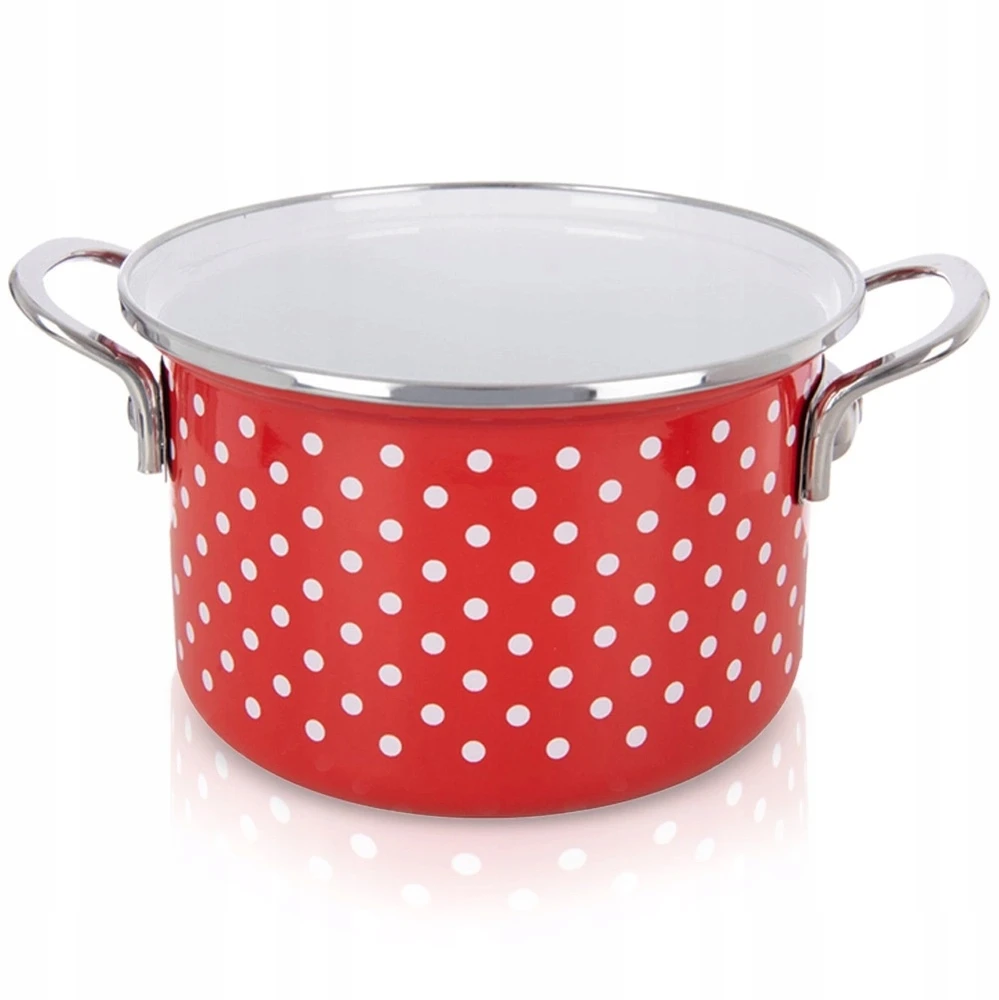 Orion Emaliuotas puodas TECKA 18 cm, 2 l - sriuboms ir troškiniams