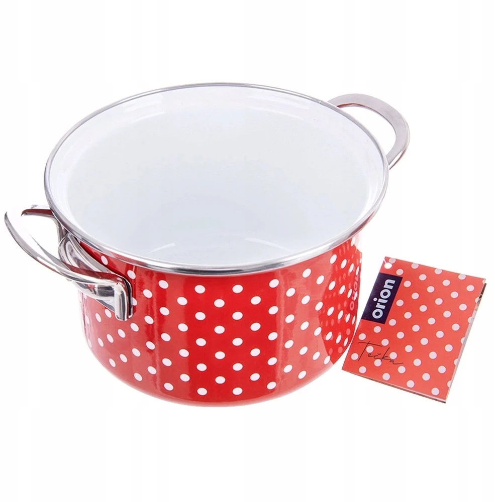 Orion Emaliuotas puodas TECKA 18 cm, 2 l - sriuboms ir troškiniams
