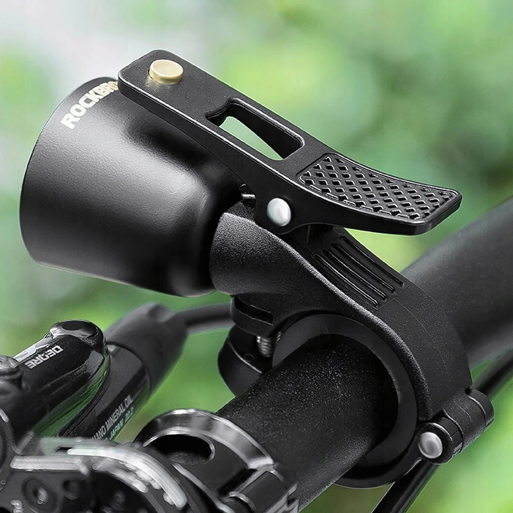 Rockbros 34210005001 bicycle bell – juodos spalvos
