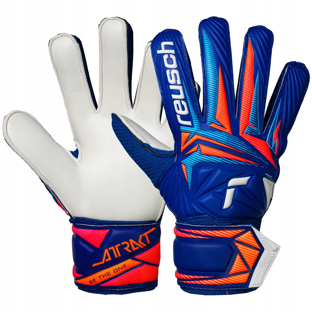 Reusch Attrakt Solid Vaikų Vartininko Pirštinės Mėlynos 5672515 4126