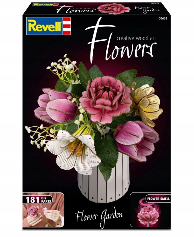 Revell medinis konstruktorius „Flower Garden“ 181 det.
