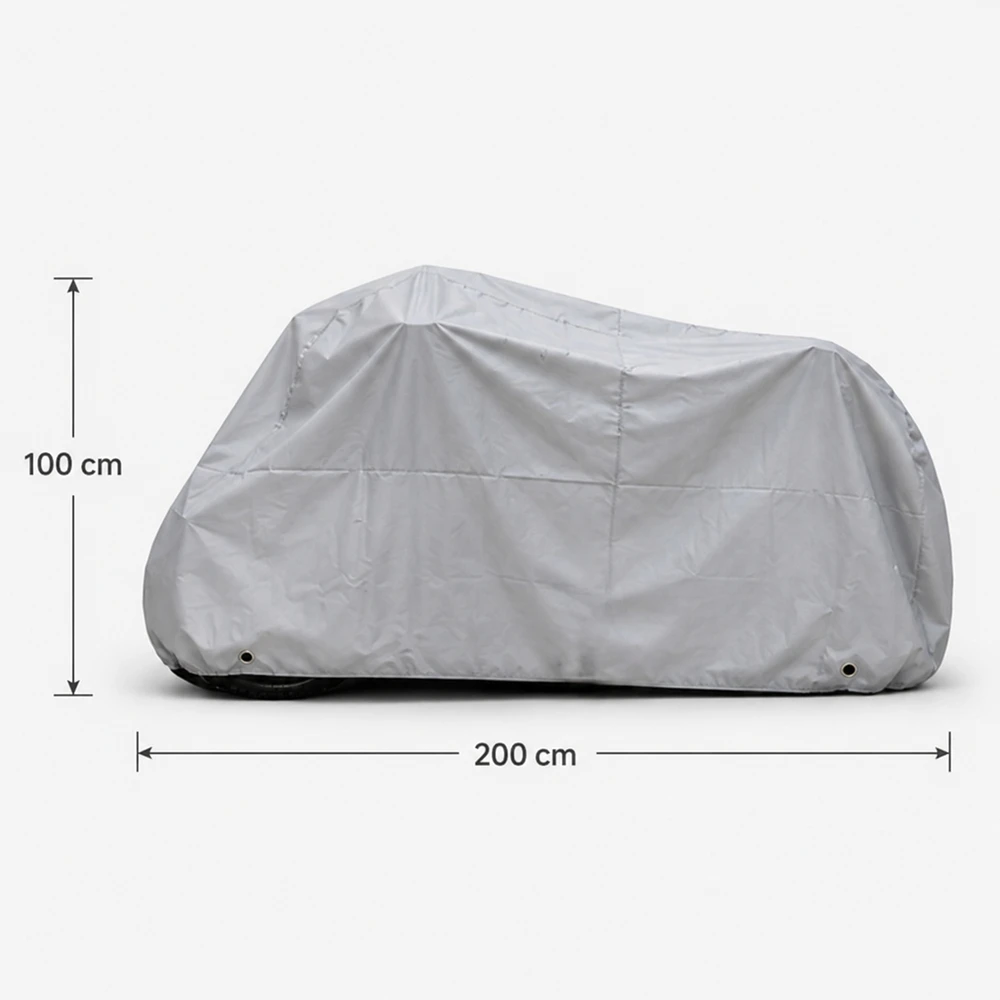 Reverse DVIRAČIO MOTOROLERIO DIDŽIOJO 200X100 XXL VANDENIUI ATSPIRUS TARPAU DĖKLAS