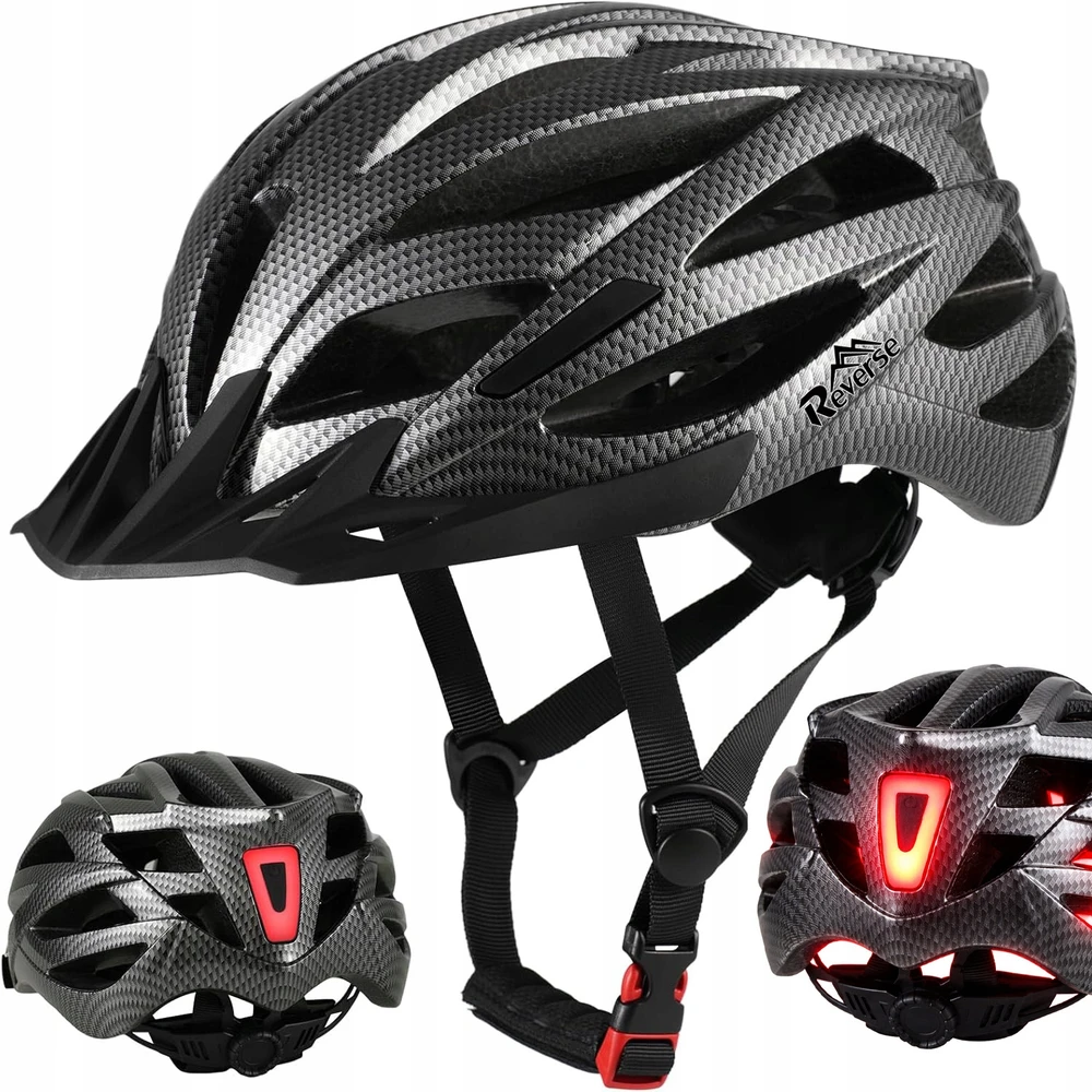 Reverse VYRIŠKAS MOTERIŠKAS MTB REGULIUOJAMAS SPORTINIS DVIRAČIO ŠALMAS SU CARBON LEMPA 58-61cm