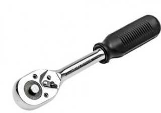Faster Tools Reversinis raktas 1/4 CrV Guminiu rankena 45 dantukų