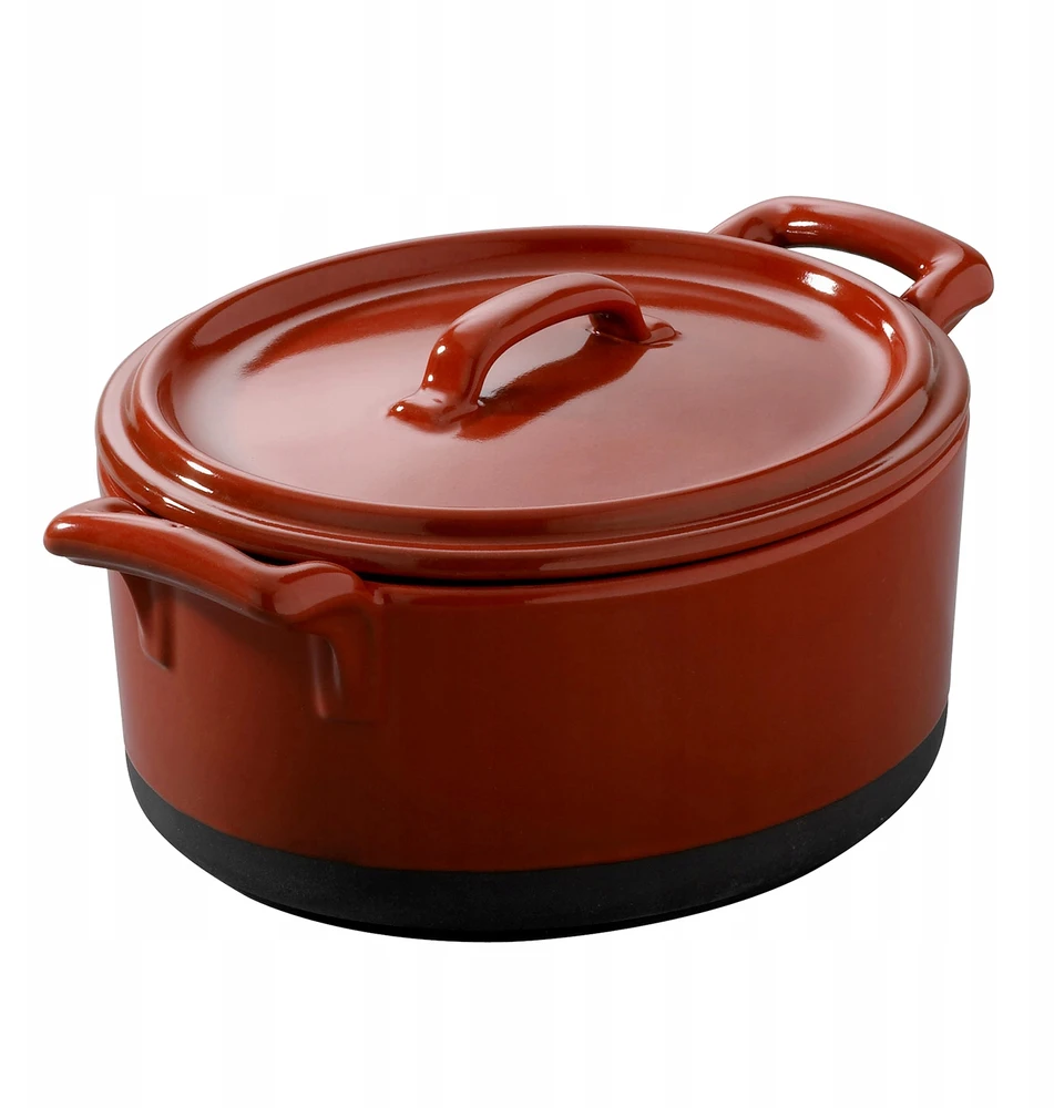Revol Oval Puod 466 ml Porcelianinis su dangteliu