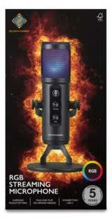 RGB srautinio perdavimo mikrofonas DELTACO GAMING / GAM-171 / 4222236