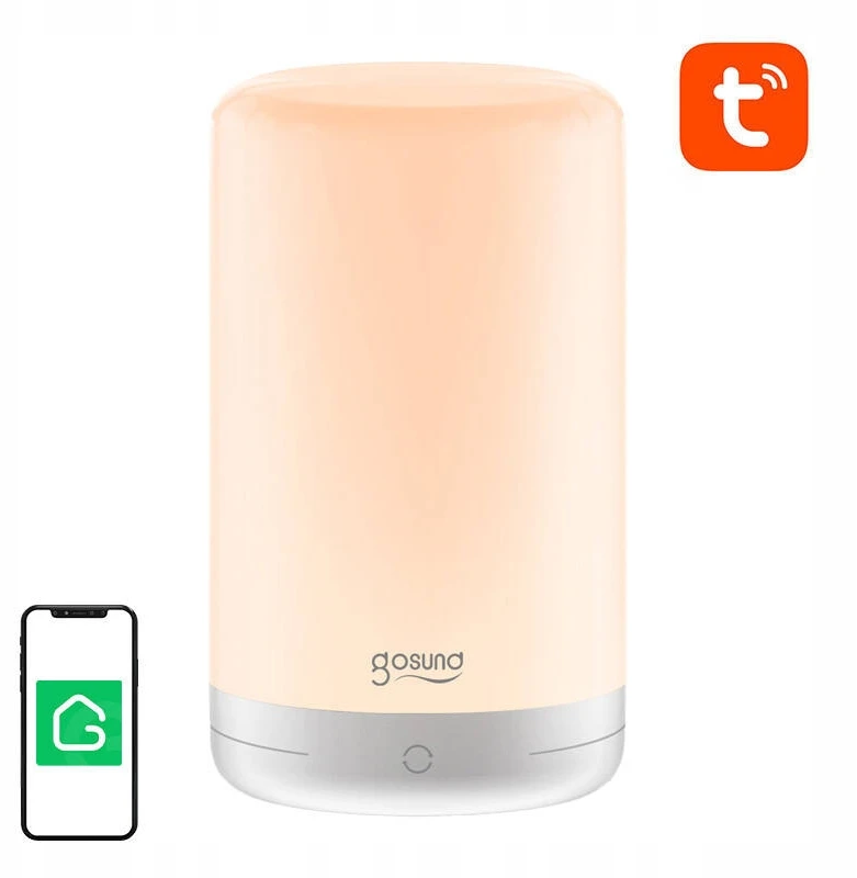 RGB WiFi išmanioji naktinė lemputė Gosund LB3 Tuya