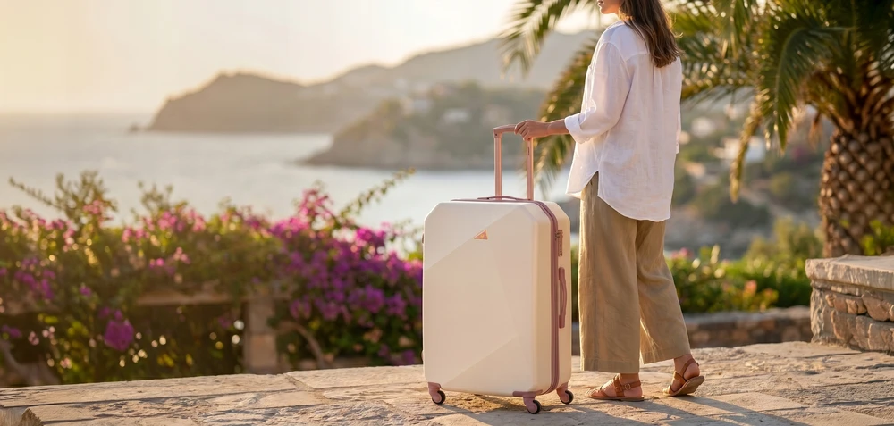 RGL DIDELIS KELIONINIS lagaminas 4 RATŲ KOMBINUOTAS SPYNAS TSA BAG XXL BAGAŽAS