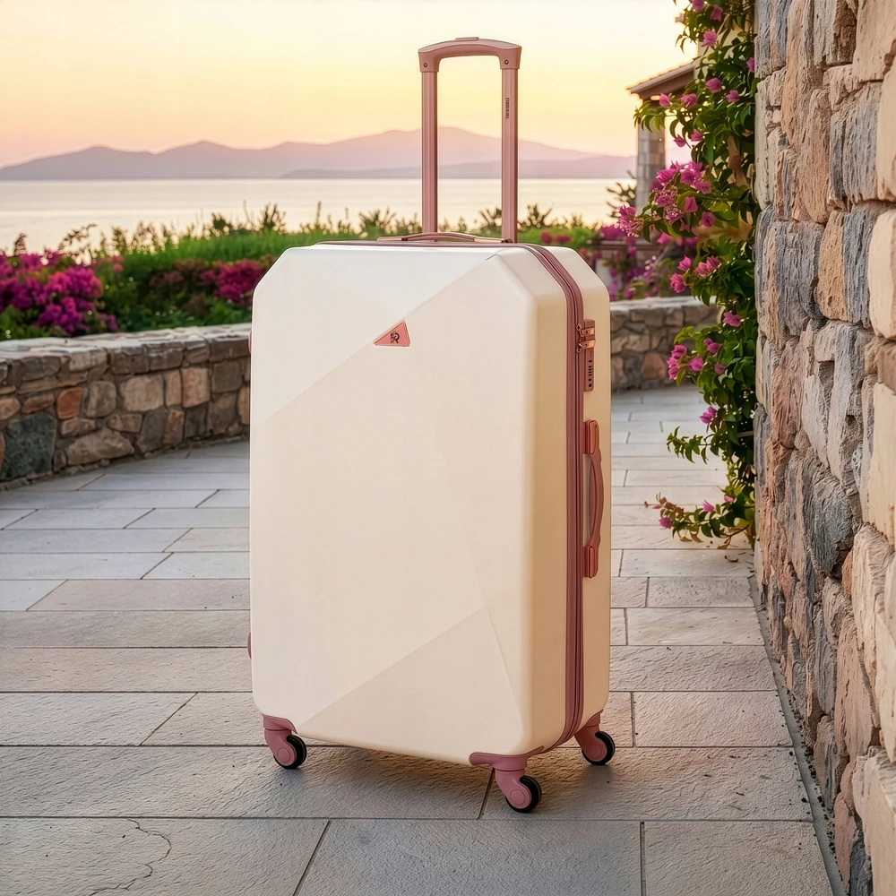 RGL DIDELIS KELIONINIS lagaminas 4 RATŲ KOMBINUOTAS SPYNAS TSA BAG XXL BAGAŽAS