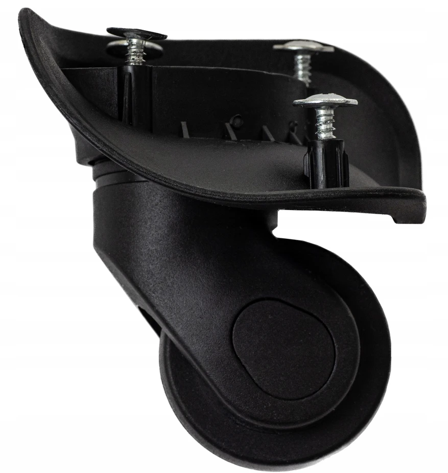 RGL Juodas Swivel Suitcase Wheels, 2 vnt. Plastikiniai