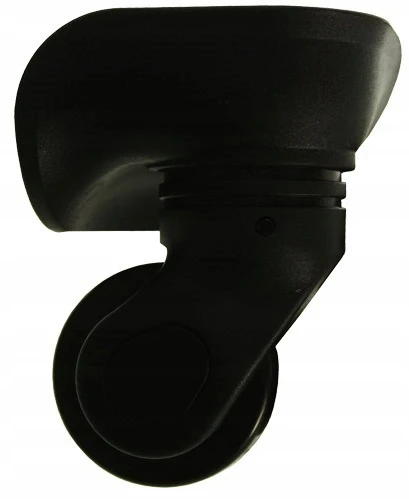 RGL Juodas Swivel Suitcase Wheels, 2 vnt. Plastikiniai