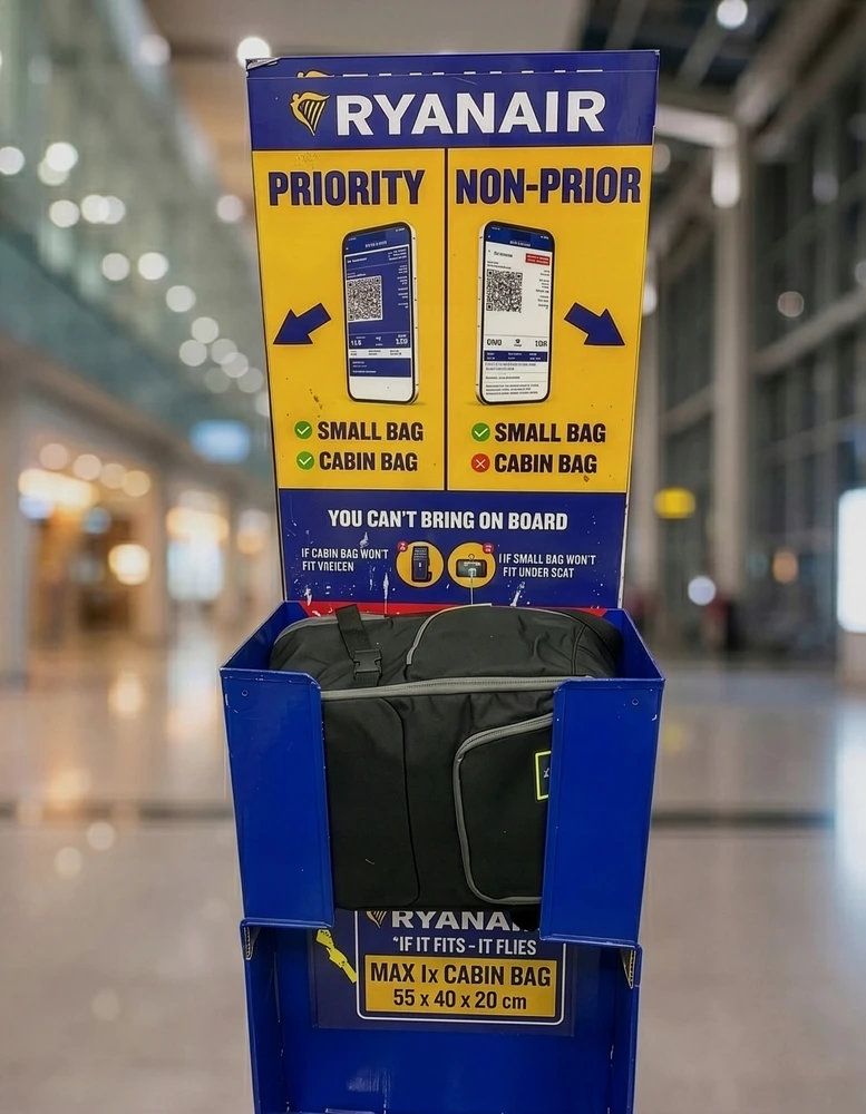 RGL Kelioninė kuprinė lėktuvui Rankinis bagažas WIZZAIR, RYANAIR 40X30X20