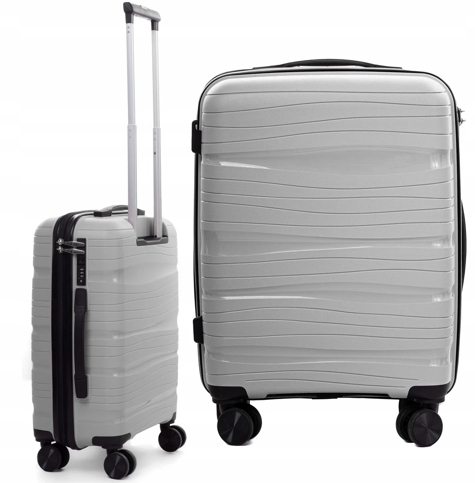 RGL Mažas nesuardomas lagaminas CABIN POLYPROPYLENE 4 WHEELS WIZZAIR, RYANAIR