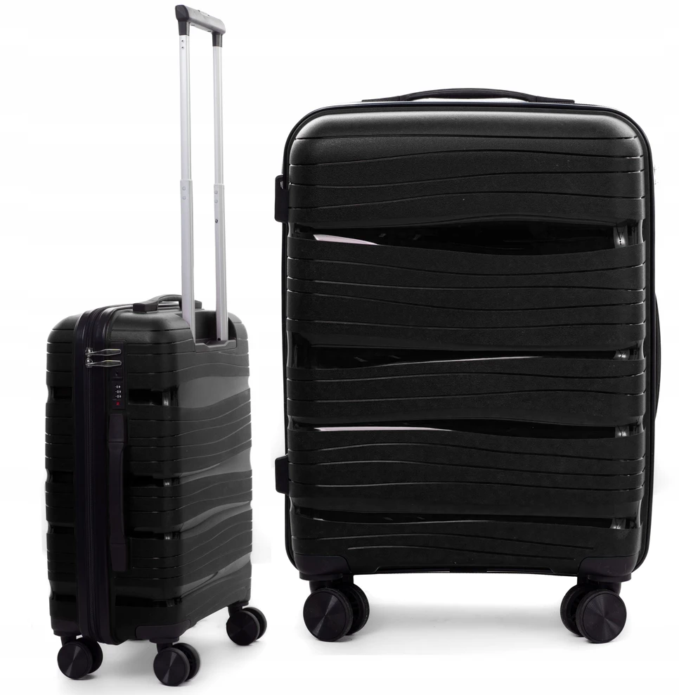 RGL Mažas nesuardomas lagaminas CABIN POLYPROPYLENE 4 WHEELS WIZZAIR, RYANAIR