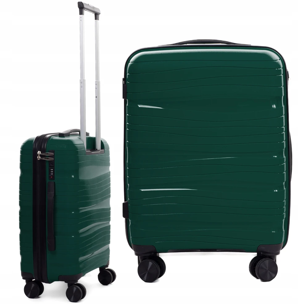 RGL Mažas nesuardomas lagaminas CABIN POLYPROPYLENE 4 WHEELS WIZZAIR, RYANAIR