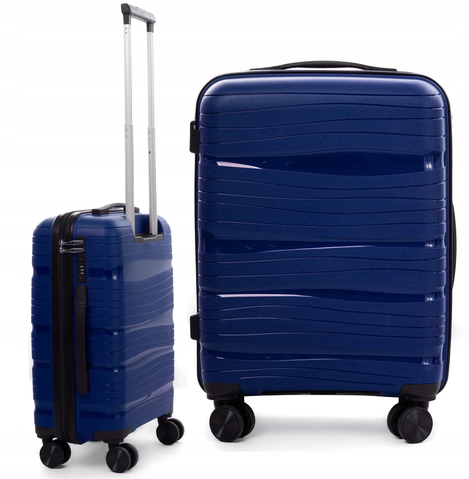 RGL Mažas nesuardomas lagaminas CABIN POLYPROPYLENE 4 WHEELS WIZZAIR, RYANAIR