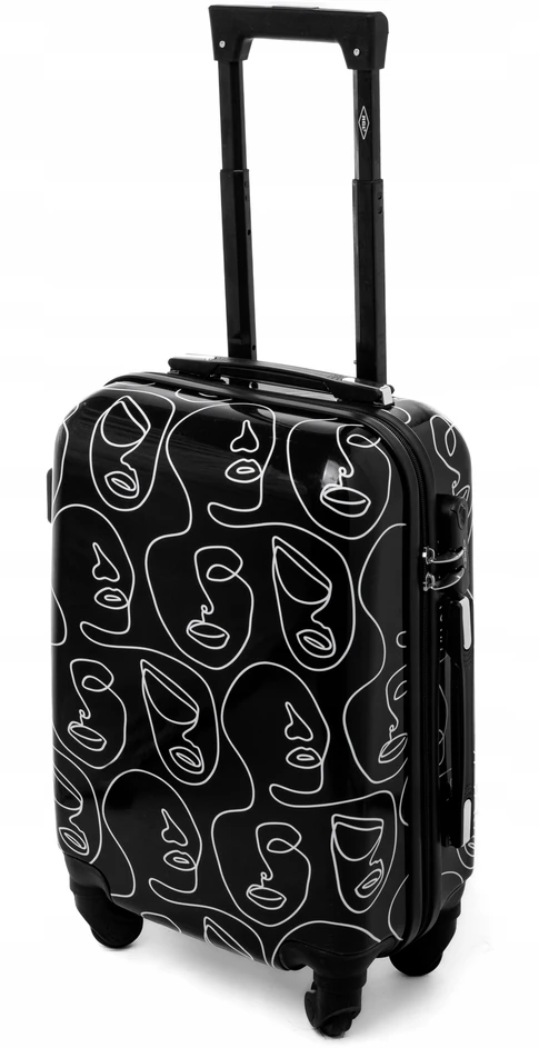 RGL Mažas salono lagaminas TOURIST TRAVEL BAG ON WHEELS ABS CABIN