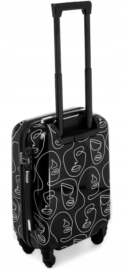 RGL Mažas salono lagaminas TOURIST TRAVEL BAG ON WHEELS ABS CABIN