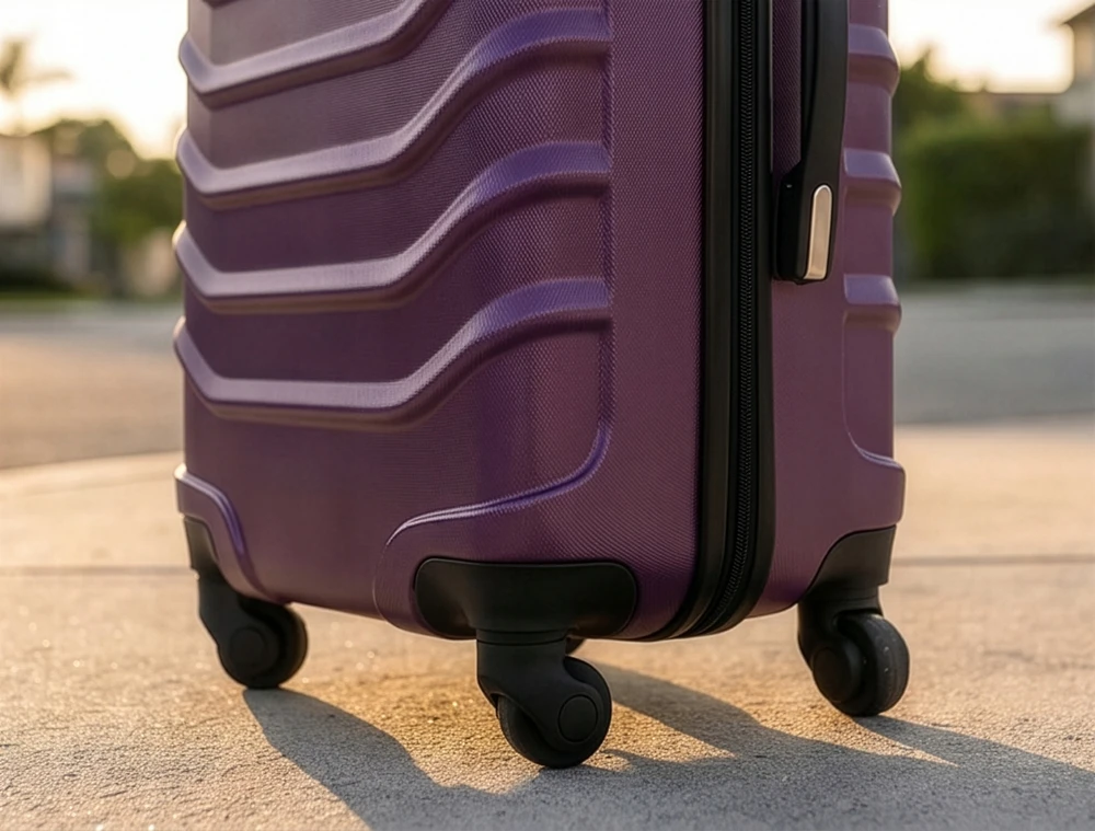 RGL MEDIUM SUITCAASE 730 XL TRAVEL BAG 4 RATAI ABS KOMBINACIJOS UŽRAKTAS
