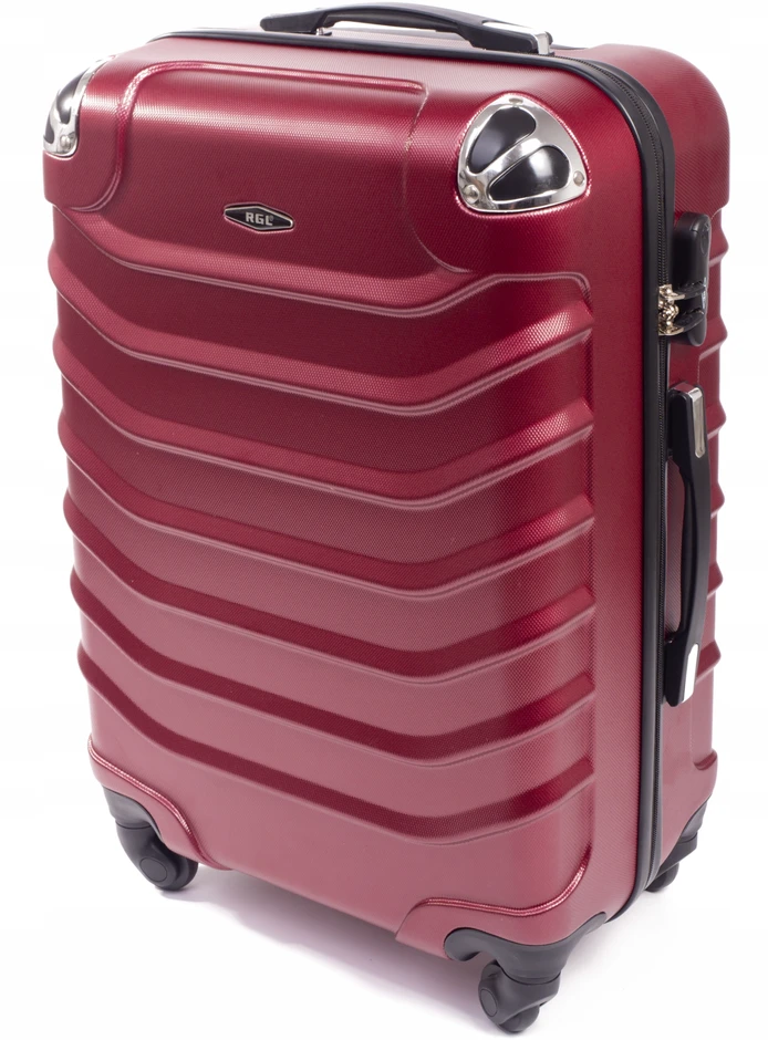RGL MEDIUM SUITCAASE 730 XL TRAVEL BAG 4 RATAI ABS KOMBINACIJOS UŽRAKTAS