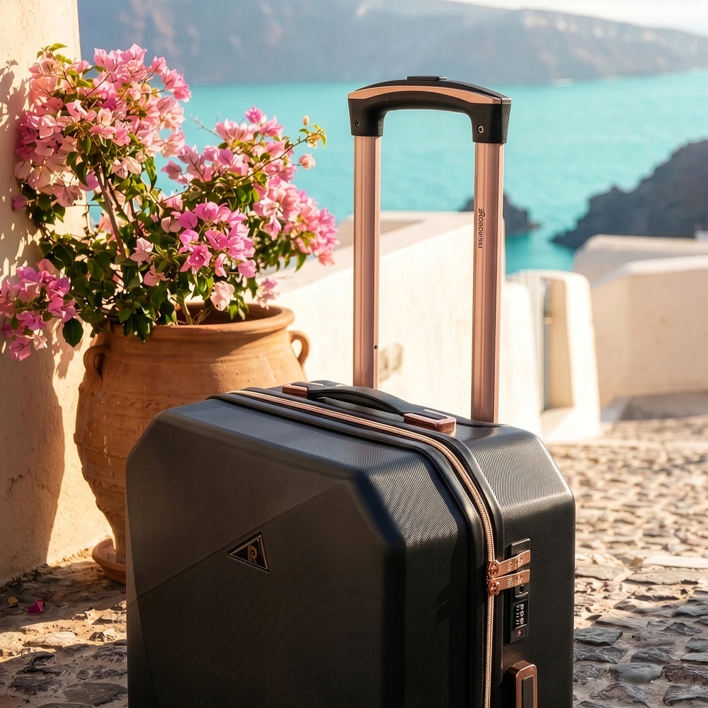RGL MEDIUM TRAVEL lagaminas, 4 ratų kombinuotas užraktas TSA BAGAS BAGAŽAS XL