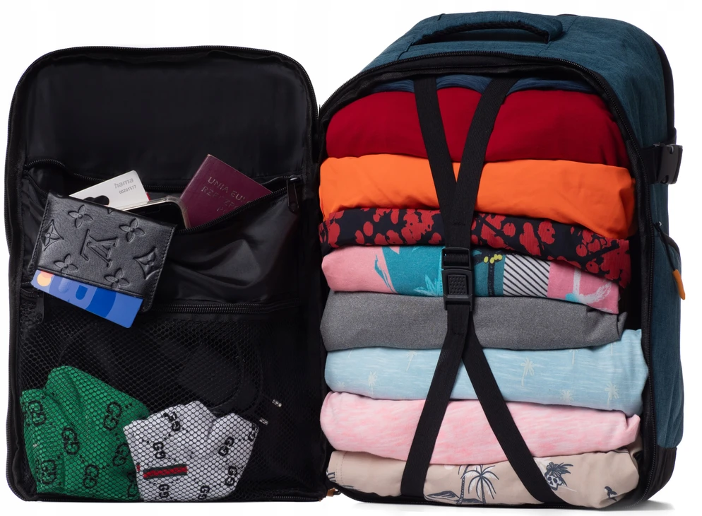 RGL Travel kuprinės rankinis bagažas LĖKTUVO 40X30X20 WIZZAIR RYANAIR
