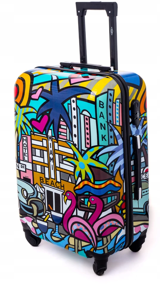RGL Vidutinis lagaminas TRAVEL BAG ON WHEELS ABS XL