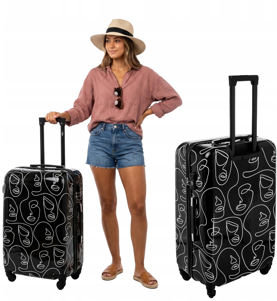 RGL Vidutinis lagaminas TRAVEL BAG ON WHEELS ABS XL