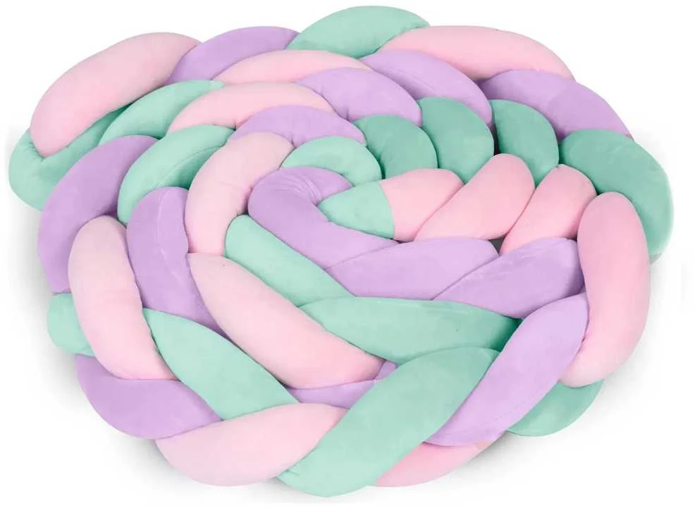 „Ricokids“ 3 m lovelės užtiesalas – mėtinės-rožinės-violetinės spalvos