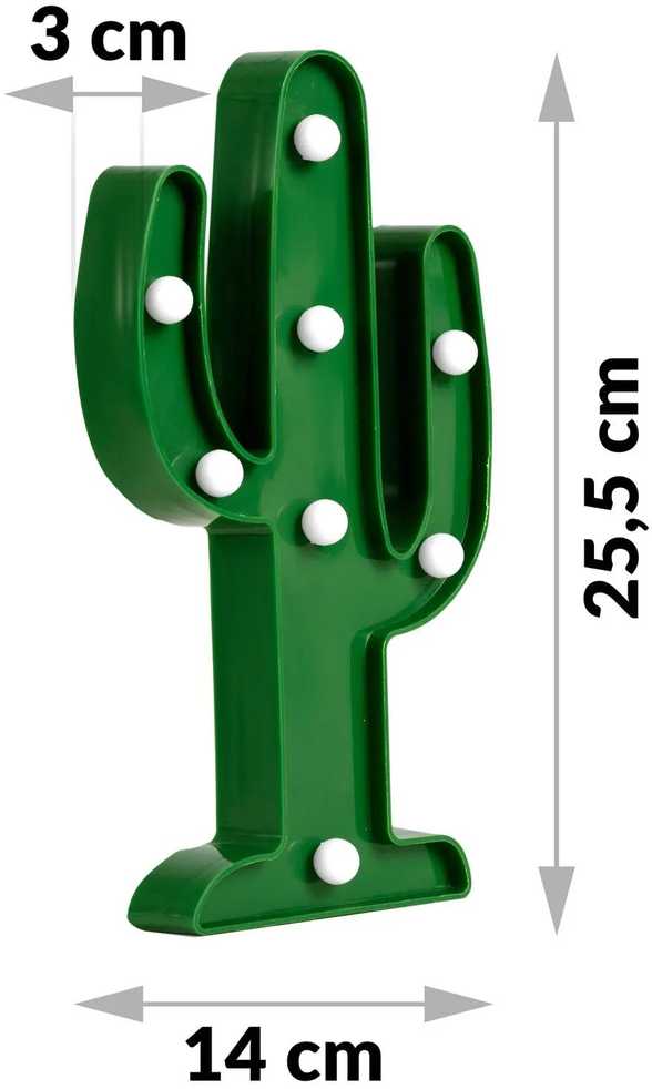 Ricokids 740901 kaktuso naktinė lempa