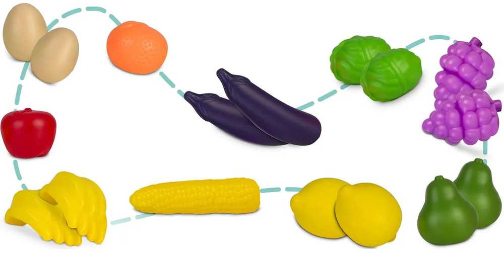„Ricokids“ 773400 pirkinių vežimėlis, mėlynas