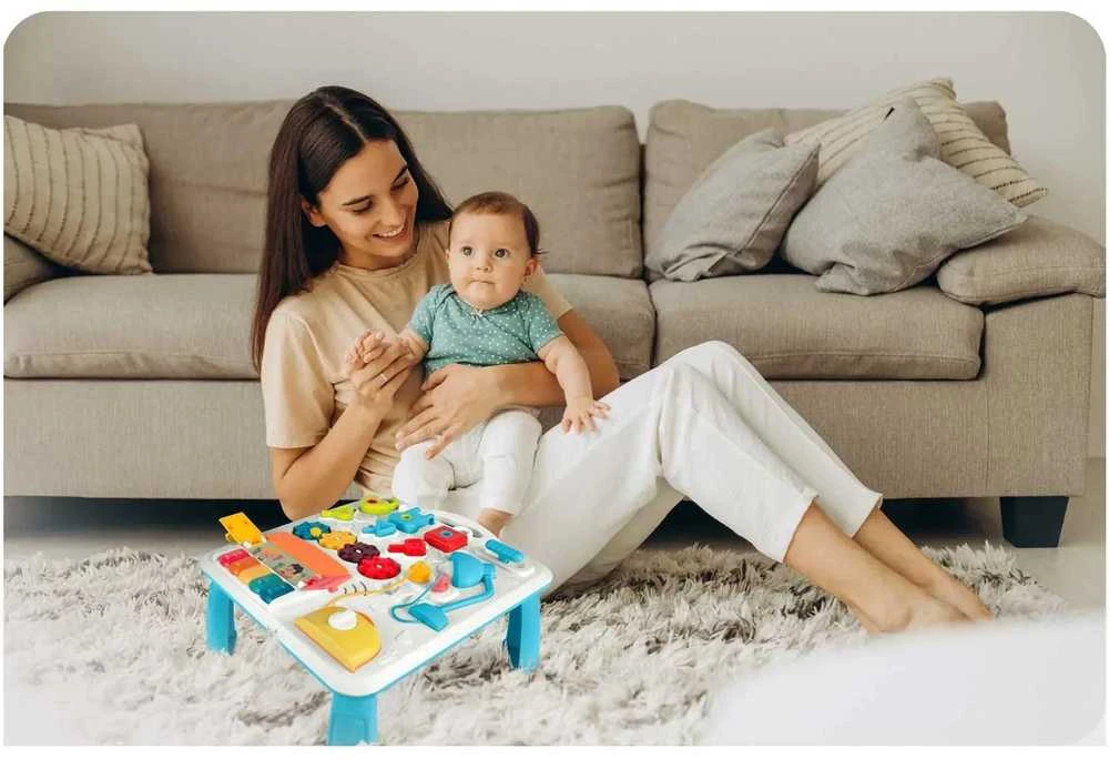 Ricokids 782000 muzikos ir garso edukacinis stalas