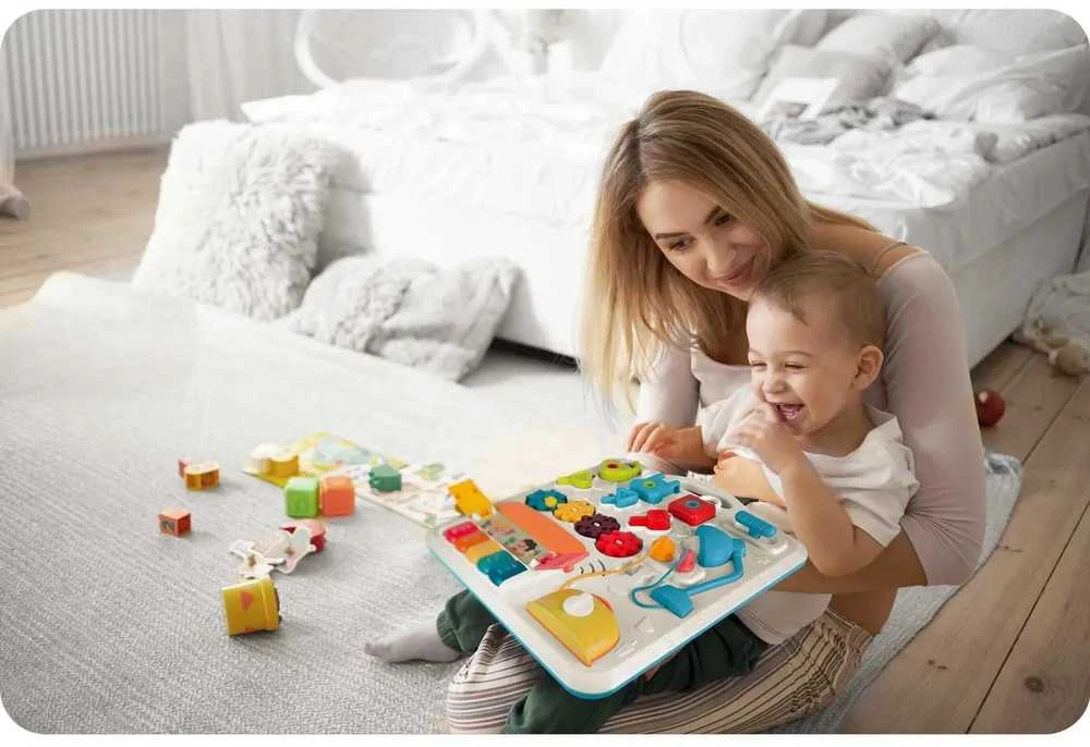 Ricokids 782000 muzikos ir garso edukacinis stalas
