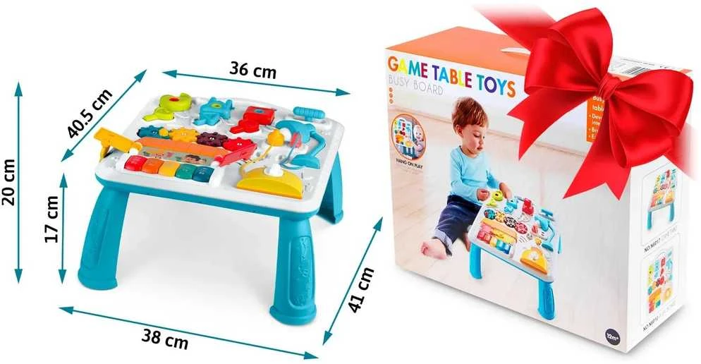 Ricokids 782000 muzikos ir garso edukacinis stalas